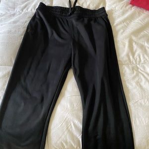 Black Under Armour sweatpants